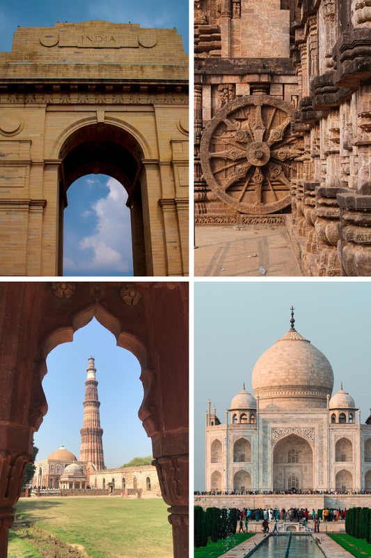 Decorative Indian Monument